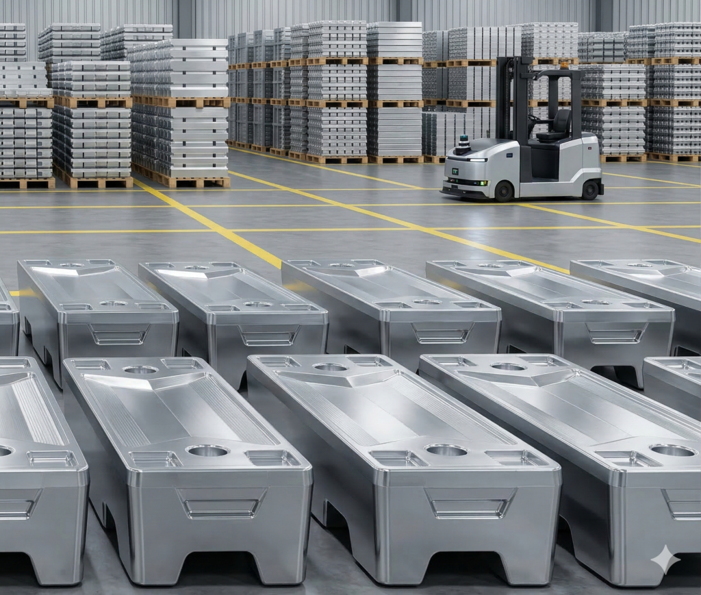 Zamak külçe üretimi