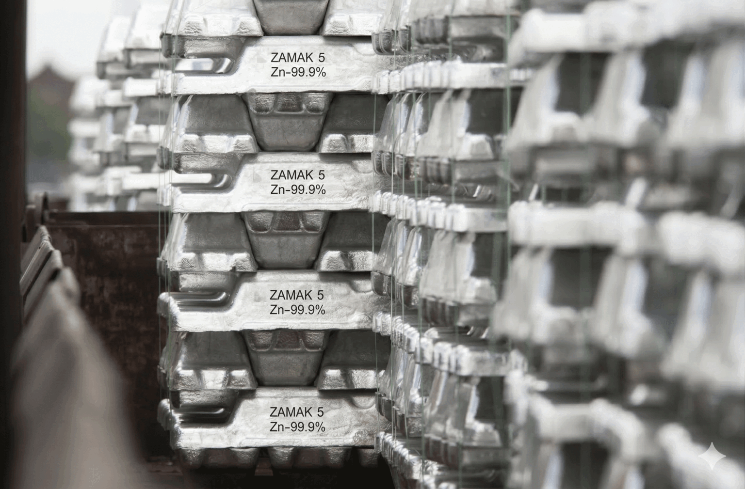 Zamak külçe üretimi